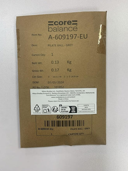 9 Inch Anti Burst Pilates Ball - Mini Exercise Ball for Yoga, Barre, Stretching and Core Stability Workout