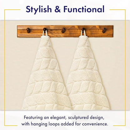 Ultra Soft & Stylish 700 GSM Luxury Bath Towels - 100% Zero-Twist, Long-Staple Cotton - Remarkably Absorbent & Quick Drying - 6 Piece Towel Set (Papyrus)