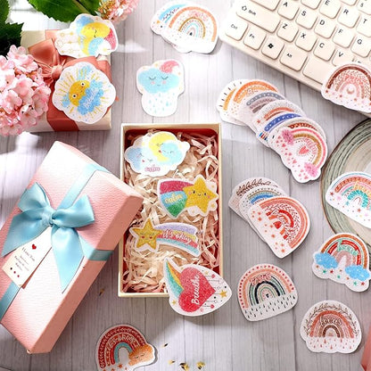 Crtiin 50 Pieces Anxiety Sensory Stickers for Anxiety Relief Items Mental Health Stickers Fidget Textured Strips for Office Classroom Desk Relieve Adult Stress