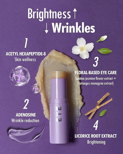 KAHI BALM SERIES - Eye Balm Stick & Moisture | Under Eye Brightener & Glow | Hydrating Stick & Multi-Purpose Korean Cream Dark Circles & Fine Lines (0.32 oz)