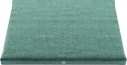 Mindful & Modern Zabuton Meditation Mat - Cotton Filled Yoga and Meditation Pad - Zabuton Meditation Cushion for Kneeling and Sitting Support - Large Rectangular Sitting Floor Pillow for Bench or Zafu