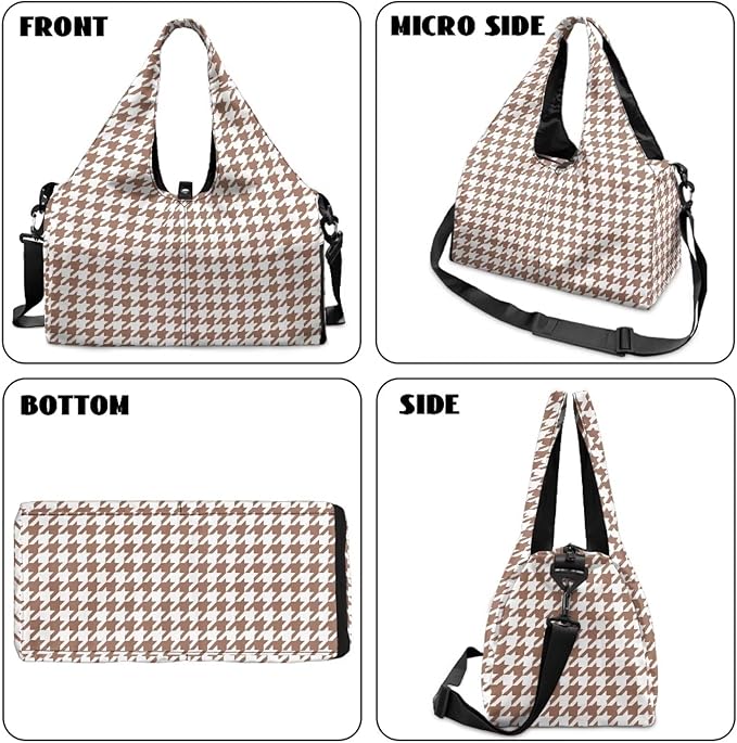 Yoga Mat Bag for Women Men Large Carryall Tote with Adjustable Shoulder Strap for Gym Yoga Travel Pilates Office