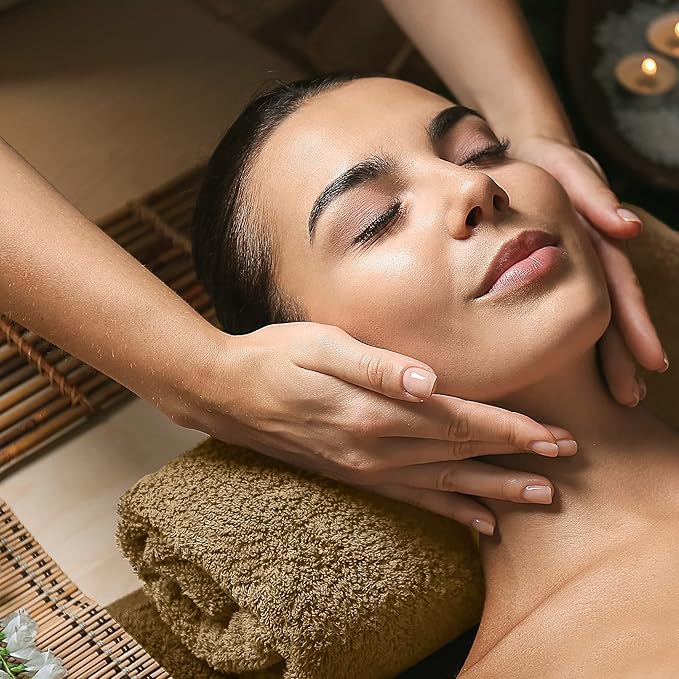 Utopia Towels Cotton Bleach Proof Salon Towel 16 by 27 inches, Bleach Safe Gym 100% Cotton Hand Towel, 24 Pack, Camel