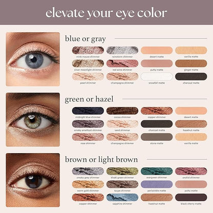 Julep Eyeshadow 101 Cream-to-Powder Waterproof Shadow Stick – Papaya Matte – Long-Lasting, Crease-Proof, Soft Peachy-Orange Matte Cream Eyeshadow with Built-in Smudger