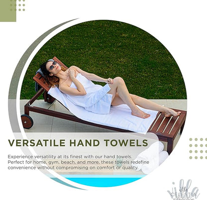 100% Cotton Bath Towel Set of 18-4 Bath Towels, 6 Hand Towels, 8 Wash Cloths, Sustainable, Soft, Highly Absorbent, Combed Cotton 18 Piece Set for Hotels, Spa, Bathroom, Dorm, Sage