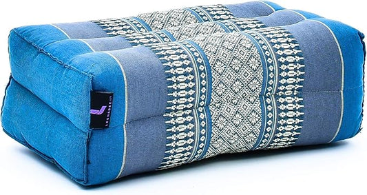 Leewadee Yoga Block – Floor Cushion for Yoga Practice, Meditation Seat Cushion for Workouts Filled with Kapok