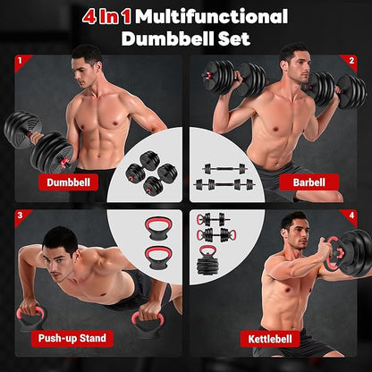 Home Gym, M1 Workout Station with 140LBS Weight Stack, Multifunctional Home Gym Equipment with Pulley System for Full Body Strength Training