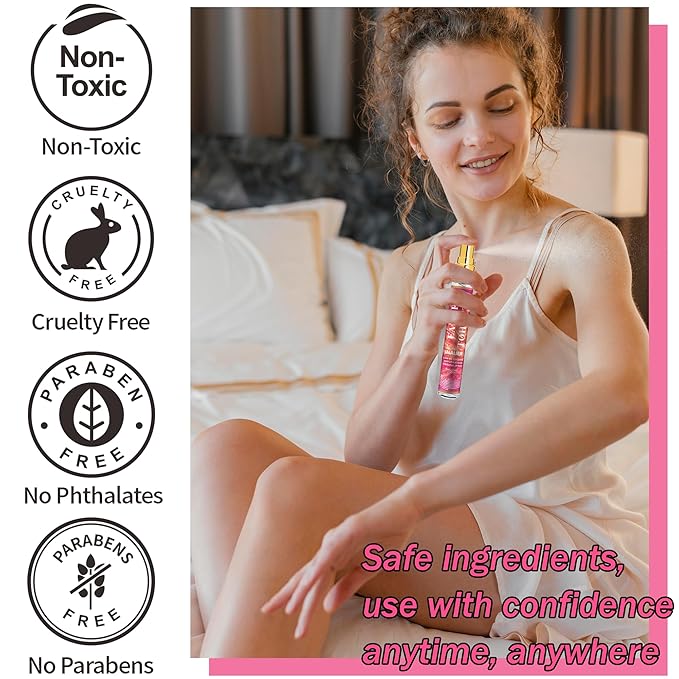 3 Pack Perfumes for Women,Eau De Toilette,Women's Eau De Parfum Long Lasting,Bridesmaid Gifts,Bridal Shower Gifts,Body Spray,Natural Floral & Fruity Fragrance Bergamot,Jasmine Vanilla Perfume Spray