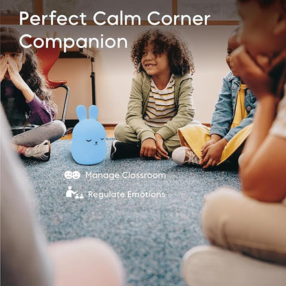 Breathing Pal 'Bonnie'- Mindfulness Breathing Light, Guided Visual Meditation Breathing Light, Anxiety Relief Items for Calm Down Corner/Meditation/Sleep for Adult&Kid