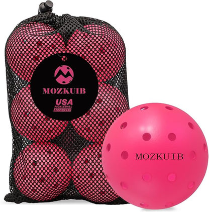 Pickleball Balls - USAPA Approved, 40 Holes Competition Pickle Balls for Tournament Play - High Visibility, Durable, Ideal for All Skill Levels