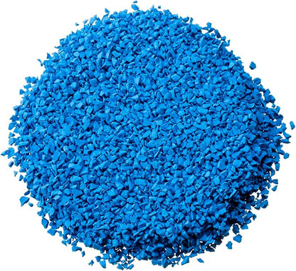 Fast Patch Poured-in-Place Surfacing Repair Kit Fix Rubber Playground (Blue, Small)