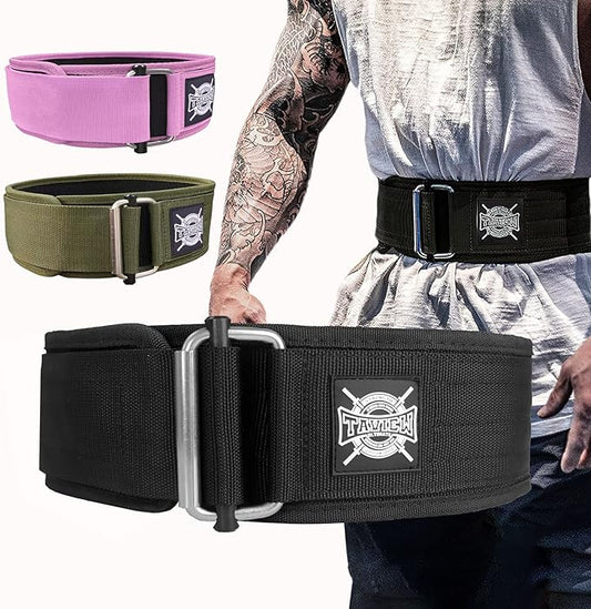 Weight Lifting Belt, Weightlifting Belt,Workout Gym Powerlifting Belt 7 inch,Fitness Back Support for Cross Training, Squats, Lunges