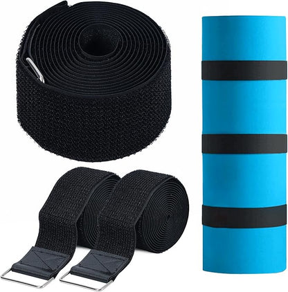 3 Pcs Floating Water Mat Straps, Pad Straps Reusable for Storing Storage Up to 18 Feet Long or Shorter, Floating Mat Accessories