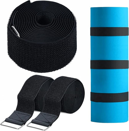 3 Pcs Floating Water Mat Straps, Pad Straps Reusable for Storing Storage Up to 18 Feet Long or Shorter, Floating Mat Accessories