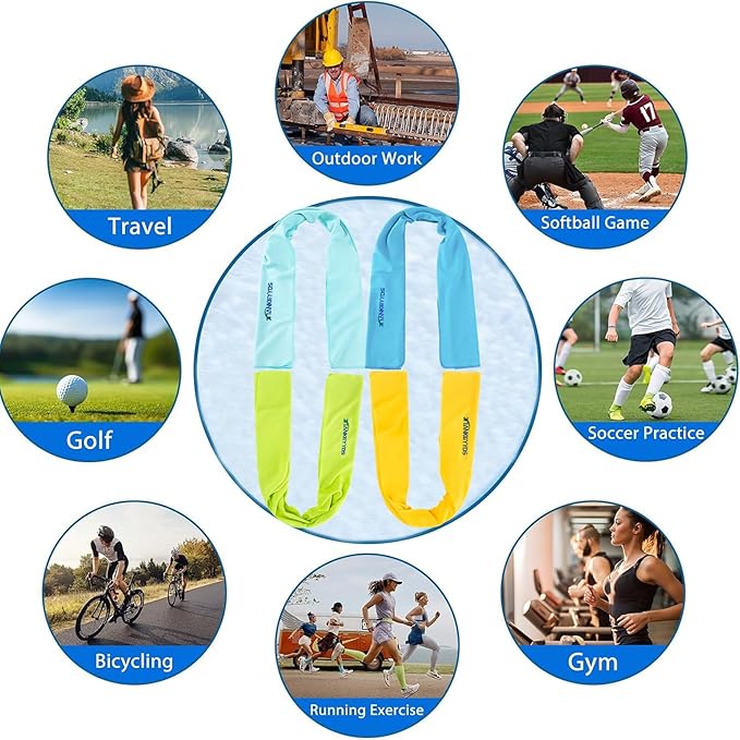 4 Pack Microfiber Gym Towels Set for Sports Fitness, Yoga, Workout, Exercise, Tennis, Super Soft and Quick-Drying Towels for Men Women (40inch X 12inch)