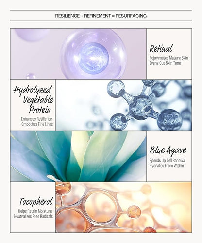LAPCOS Retinal Resurfacing Mask - Korean Skin Care Mask w/Retinal, Hyaluronic Acid, Niacinamide & Centella Asiatica - Soothing Face Mask Spa Gifts for Women - Firming Face Mask (5 Count, 1.05 oz)