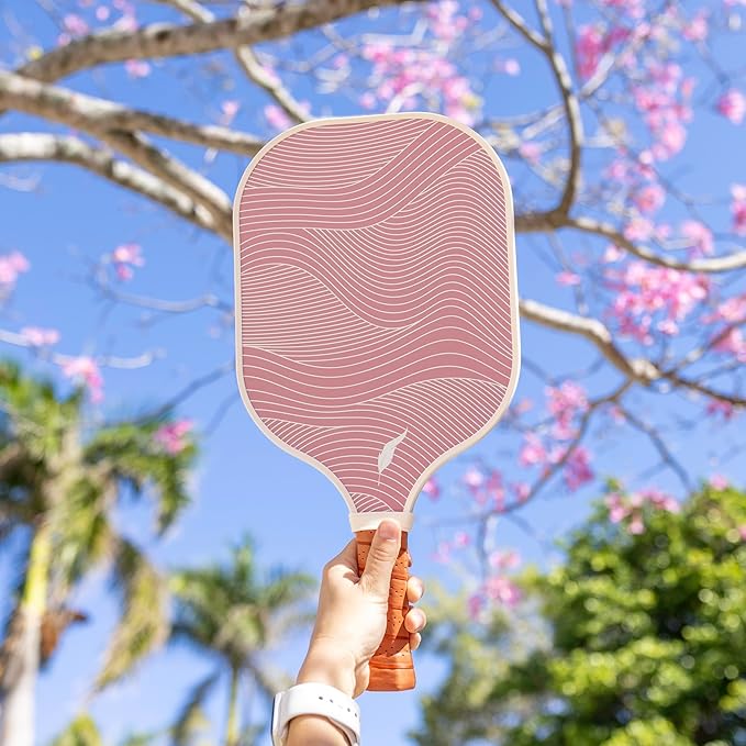 Inscribe Premium Pickleball Paddle – Lightweight, Durable Honeycomb Core, Vibrant Fiberglass Surface, Comfort Grip & Stylish Canvas Cover – Premium Pickleball Gear for Fun & Casual Play