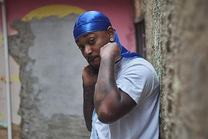 ForceWave 2 Pieces Silky Durag Pack for Men Women Waves, Premium Satin Deluxe Du-rag