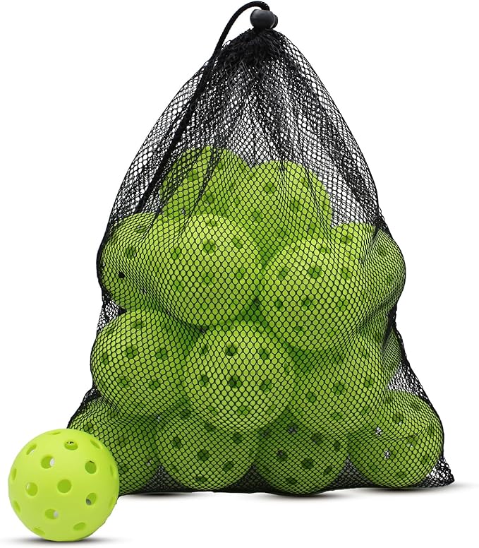 Magicorange Pickleball Balls, 20 Pack USAPA Approved Outdoor Pickleballs, High Elasticity & Durable Pickle Balls