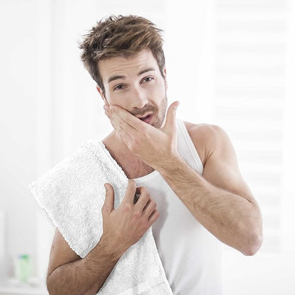 Utopia Towels White Salon Towels, Pack of 72 (Not Bleach Proof, 16 x 27 Inches) Highly Absorbent Towels for Hand, Gym, Beauty, Spa, and Home Hair Care