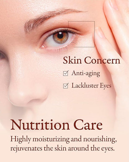 Sooryehan Hyobidam Fermented Eye Cream (0.84 fl oz) - Korean Skincare, Luxury Premium High-end Cream by LG Beauty. Intensive Skin Care.