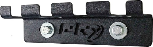 PRx Performance 3x3 Squat Rack Mounted Barbell Storage - 1 or 4 Bar Hanger (4 Bar Storage)