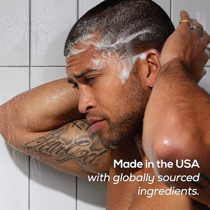 MARLOWE. No.172 Classic Mens Shampoo, Clarifies, Invigorates and Refreshes Hair with Moisturizing Argan Oil & Coconut Oil, All Hair Types, Paraben & Phthalate Free, 8 Fl Oz