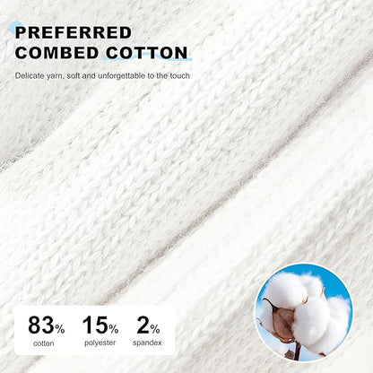 Pilates Socks with Grips for Yoga, Barefoot, Ballet, Barre, Hospital Non Slip Anti Skid Socks for Women and Men