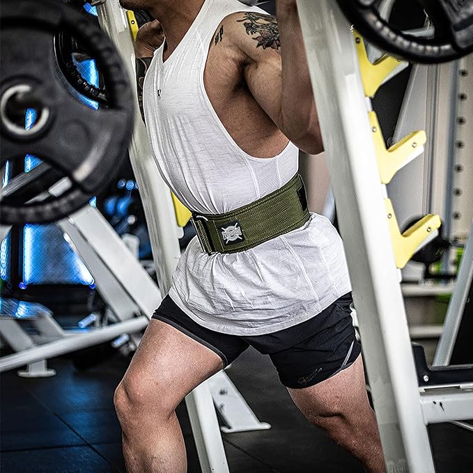 Weight Lifting Belt, Weightlifting Belt,Workout Gym Powerlifting Belt 7 inch,Fitness Back Support for Cross Training, Squats, Lunges