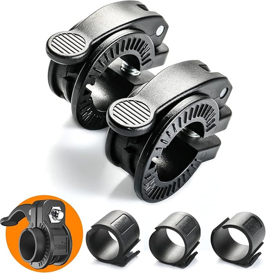 Mini Pro Barbell Clips 1 inch I Multi-Size Adjustable Barbell Collar I 1 inch Barbell ClampsIQuick Release Weight Clips Pair of Locking for Dumbbell Bar