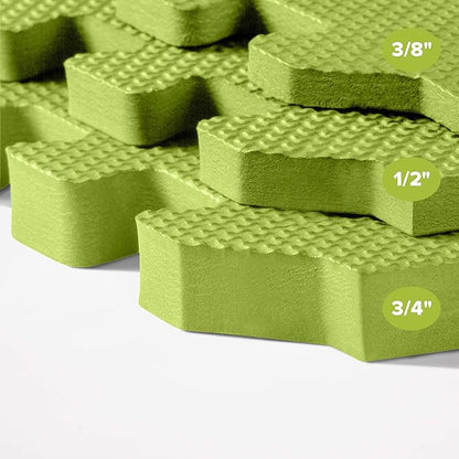 We Sell Mats 3/8 Inch Thick Multipurpose Exercise Floor Mat