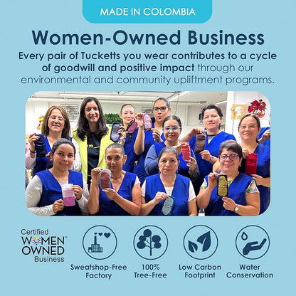 Tucketts Toeless Pilates Socks with Grips for Women, Non-Slip Yoga & Barre Socks for Stability & Barefoot Workouts, Size 6-13