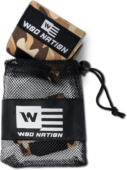 WOD Nation Wrist Wraps for Weightlifting & Strength Training – Professional Gym Straps w/Thumb Loop for Men & Women