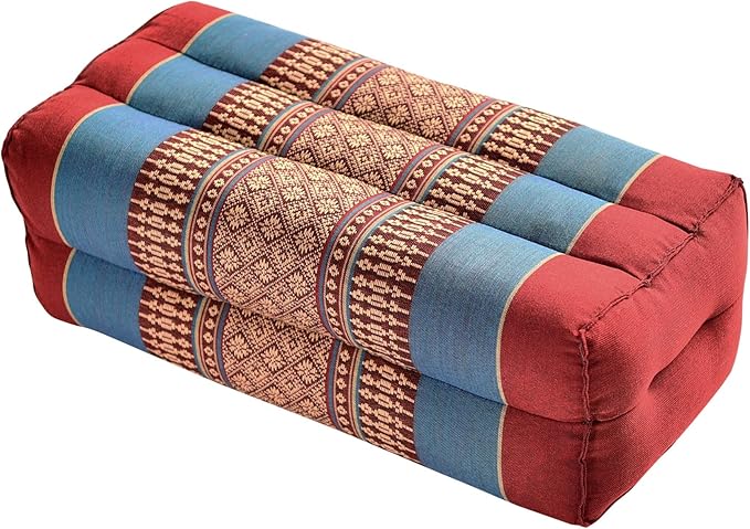 Yoga & Meditation Cushion - Organic Water-Resistant Kapok Filling, Meditation Cushion, Soft Yoga Prop
