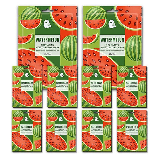 Face Masks Skincare,Hydrating Sheet Masks,Collagen Night Wrapping Mask,Facial Mask for Men&Women,with Collagen Essence and Fruit Extracts,Nourishing and Moisturizing for All Skin Types 10 Pack B2