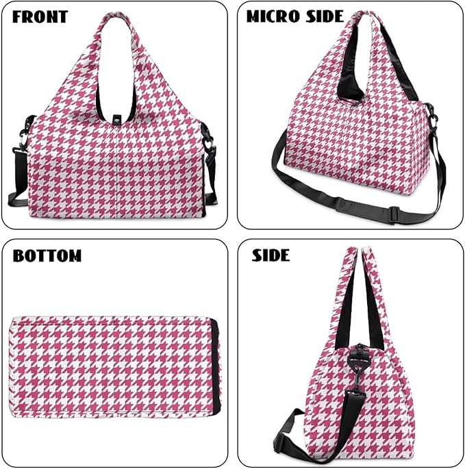 Yoga Mat Bag for Women Men Large Carryall Tote with Adjustable Shoulder Strap for Gym Yoga Travel Pilates Office