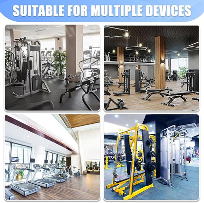 3pcs Weight Stack Pin, Gym Pins for Weight Stack,Weight Lifting Pins for Universal Home Commercial Gym Strength Training Equipment Machine Pin Insert Accessories（3/8" Diameter / 6" Locking Space）