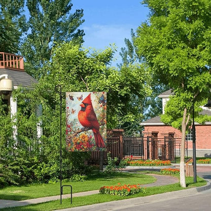 Bird Garden Flag 12x18 In Double Sided Yard Flags Lawn Sign Decor No Flagstand