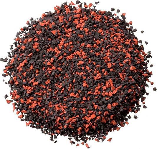 Fast Patch Poured-in-Place Surfacing Repair Kit Fix Rubber Playground (Red/Black, Small)