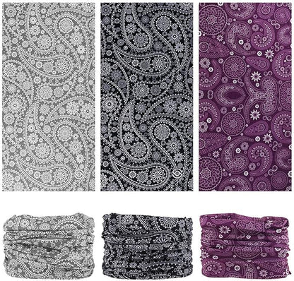 Headband Neck Gaiter Head Wrap Headwear Face Mask Magic Scarf Bandana for Men and Women