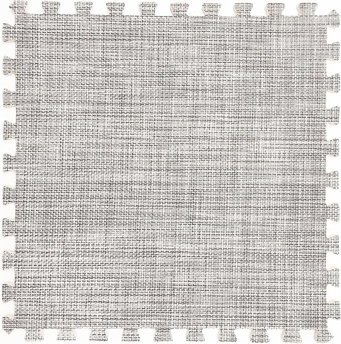 9 Tiles Interlocking Foam Mats 0.4inch Thickness Foam Floor Mats for Home Gym, Fitness, Exercise, Flooring Surface Protection EVA Foam Floor Padding with Border（Black Gray）