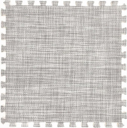 9 Tiles Interlocking Foam Mats 0.4inch Thickness Foam Floor Mats for Home Gym, Fitness, Exercise, Flooring Surface Protection EVA Foam Floor Padding with Border（Black Gray）