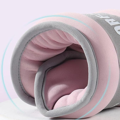 2pcs Adjustable Ankle Sandbag with Hand Tied Strap, Strength Training for Dance Leg Wrist Weight (1.1lb)