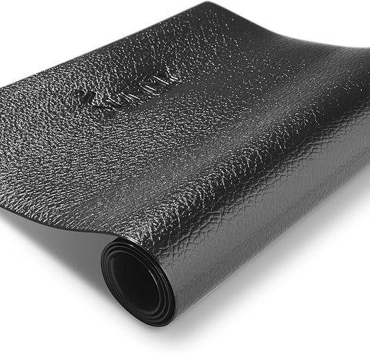 Sunny Health & Fitness Non-Slip Home Gym Mat – Workout Floor Protection Foam Pad for Treadmill, Bike, Elliptical, Yoga and Exercise Equipment or Standing Desk in 4 Size Options