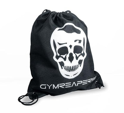 Knee Sleeves (1 Pair) Free Gym Bag - Knee Sleeve & Compression Brace for Squats, Fitness, Weightlifting, and Powerlifting - Gymreapers 7MM Sleeve Pair - For Men & Women - 1 Year Warranty (Medium)