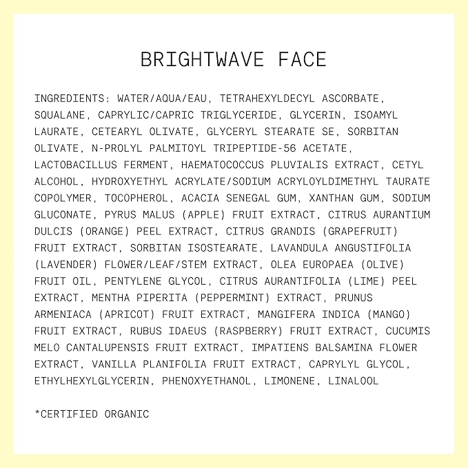 Kinship Brightwave Brightening 10% Vitamin C Serum for Face | Peptide Serum Dark Spot Corrector | Vegan Collagen Anti Aging Skincare | Smooth Fine Lines | Reduce Wrinkles (1 Fl Oz)