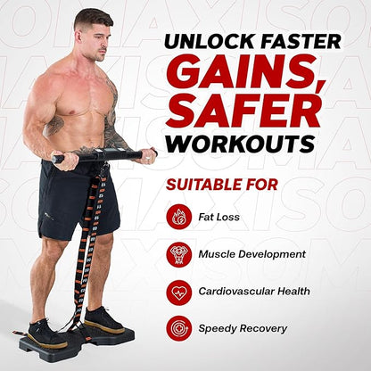 Dragon Door - Isomax Training Equipment, Barbell With Digital Force Generation Meter, Handgrip for At Home Workouts, Isometric Exercise Equipment and All-in-One Workout Machine