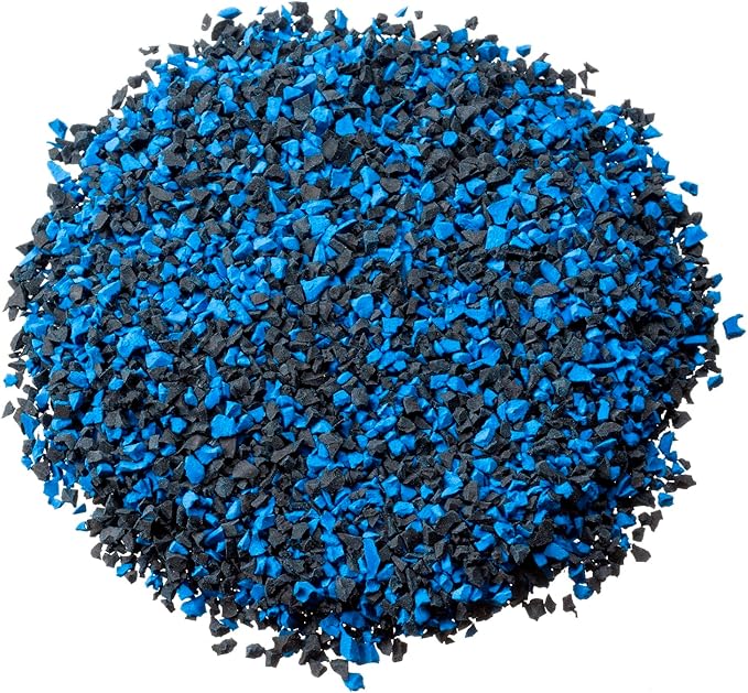 Poured-in-Place Surfacing Repair Kit Fix Rubber Playground (Blue/Black, Standard)