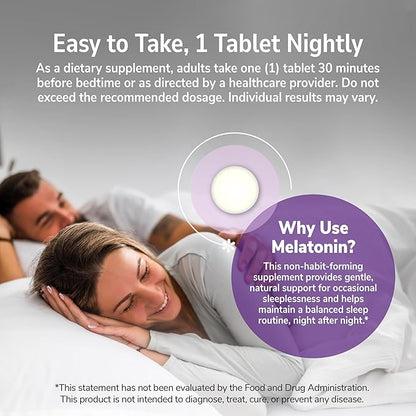 21st Century Melatonin 5 mg Tablets, 120 Count
