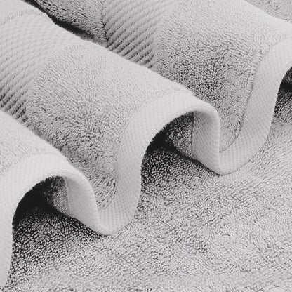 White Classic Luxury Bath Sheets Towels for Adults Extra Large | Highly Absorbent Hotel Collection | 35x70 Inch | 2 Pack (Dolphin Gray)